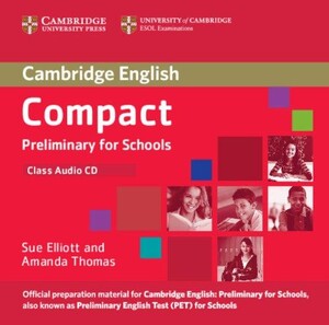 Навчальні книги: Compact Preliminary for Schools Class Audio CD