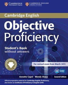 Книги для взрослых: Objective Proficiency Second edition Student`s Book without answers with Downloadable Software (9781