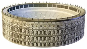 Пазли і головоломки: Пазл 3D Колизей, 216 элементов, Ravensburger