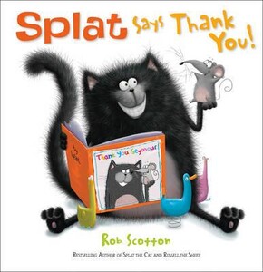 Книги для дітей: Splat Says Thank You!