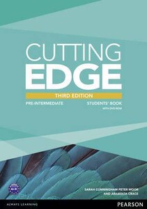 Книги для дітей: Cutting Edge Pre-intermediate Students` Book and DVD Pack (9781447936909)