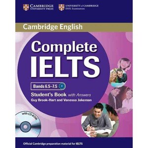 Книги для дорослих: Complete IELTS Bands 6.5-7.5 Student`s Book with answers with CD-ROM (9781107625082)