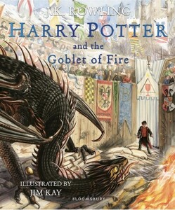 Художні книги: Harry Potter 4 Goblet of Fire Illustrated Edition. Paperback [Bloomsbury]