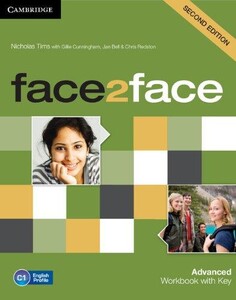 Книги для дорослих: Face2face Advanced Workbook with Key - by Cambridge University Press