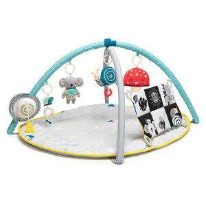 Килимки, центри, ходунки: Розвивальний музичний килимок із дугами серії «Мрійливі коали» — «Світ навколо», Taf Toys