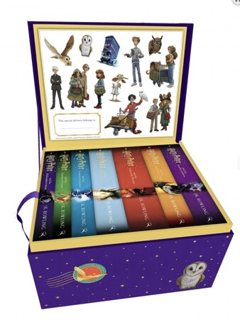 Художні книги: Harry Potter Owl Post Box Set: The Complete Collection. Hardcover [Bloomsbury]