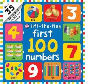 Навчання лічбі та математиці: Lift-the-Flap First 100 Numbers