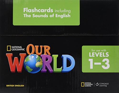 Изучение иностранных языков: Our World 1-3 Flashcard Set (incl The Sounds of English)