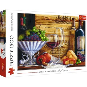 Классические: Пазл «Дегустация вина», 1500 эл., Trefl