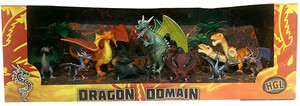 Динозаври: Владения драконов, серия В (9 фигурок), HGL