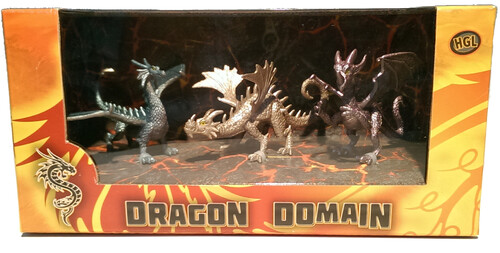 Динозавры: Мир драконов Серия C (3 фигурки), HGL