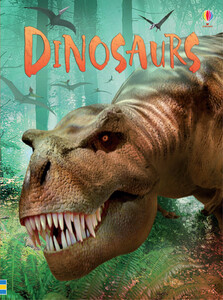 Книги про динозаврів: Dinosaurs - Prehistoric times [Usborne]