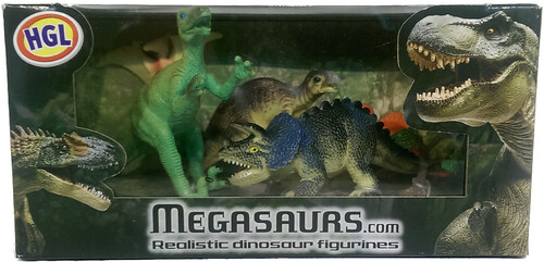 Динозаври: Мир динозавров, 4 фигурки, Серия D, HGL