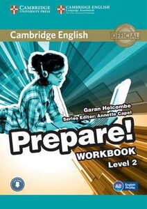Іноземні мови: Cambridge English Prepare! Level 2 Workbook with Audio (9780521180498)