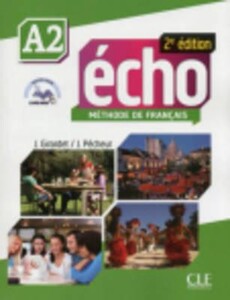 Книги для взрослых: Echo A2 2E Livre+Portfolio+Dvd-Rom (9782090385922)