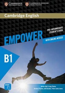 Книги для дорослих: Cambridge English Empower Pre-Intermediate Student`s Book with Online Assessment and Practice, and O