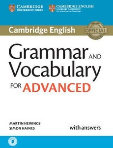 Иностранные языки: Grammar and Vocabulary for Advanced Book with Answers and Audio (9781107481114)