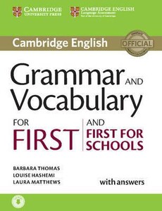 Книги для взрослых: Grammar and Vocabulary for First and First for Schools Book (9781107481060)
