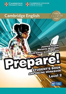 Книги для взрослых: Camb Eng Prepare 2 SB + Onl WB