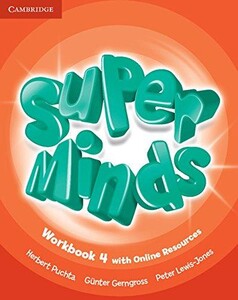 Книги для дорослих: Super Minds 4 WB + Onl Res (9781107483033)