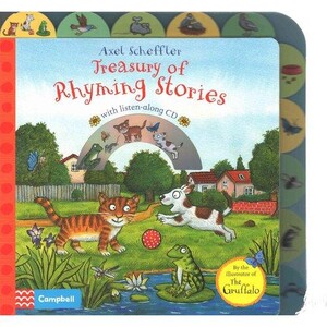 Книги для дітей: Axel Scheffler Trsury Rhyming Stories Cd