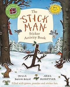 Альбомы с наклейками: Stick Man Sticker Activity Book