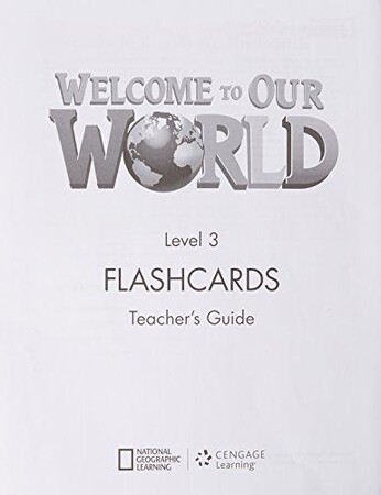 Іноземні мови: Welcome to Our World 3 FC set (BrE)