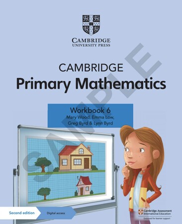 Вивчення іноземних мов: Cambridge Primary Mathematics 2nd Edition 6 Workbook with Digital Access (1 Year)