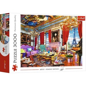 Ігри та іграшки: Пазл «Паризький палац. Домінік Девісон», 3000 ел., Trefl