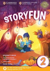 Книги для дорослих: Storyfun for Starters, Movers and Flyers Starters 2 SB + online activities and Home Fun booklet