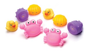 Игрушки для ванны: Игрушки Брызгалки (для девочек), Playgro