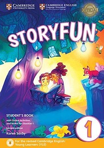 Книги для дорослих: Storyfun for Starters, Movers and Flyers Starters 1 SB + online activities and Home Fun booklet (978