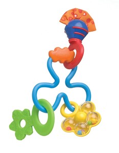 Розвивальні іграшки: Брязкальце Квіточка, Playgro