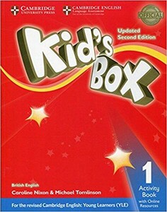 Книги для дітей: Kid`s Box 2Ed Level 1 Activity Book with Online Resources British English (9781316628744)