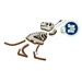 Набір для створення гіпсової фігурки «Ті-Рекс зі скелетом», SES Creative дополнительное фото 2.