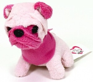 М'які іграшки: Міні-модниця Мопс з рожевою мордочкою, Цуценя з пов'язкою (10 см), Chi Chi Love