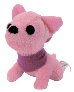М'які іграшки: Міні-модниця Чихуахуа, рожева Цуценя з пов'язкою (10 см), Chi Chi Love
