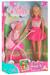 Кукла Штеффи в розовом и коляска с малышом, Steffi & Evi Love дополнительное фото 1.