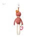 Мягкая игрушка-подвеска с прорезывателем и пищалкой «Ленивец Леон», BabyOno дополнительное фото 2.