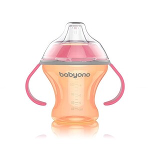 Поильники, бутылочки, чашки: Поилка-непроливайка с мягким носиком 180 мл, цвет в ассортименте, BabyOno