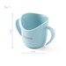 Тренувальна чашка з ручками 120 мл, блакитна, BabyOno дополнительное фото 2.