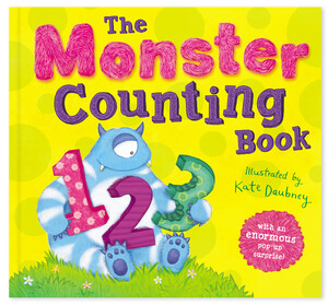Развивающие книги: The Monster Counting Book