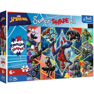 Игры и игрушки: Пазл серії Супер форми XL «Спайдермен», 160 ел., Trefl