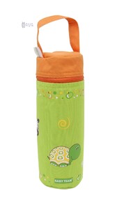 Поїльники, пляшечки, чашки: Контейнер для пляшечки (універсальний), Baby team (зелений)