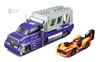 Игровой набор авто Burnin Key Car Hauler Launcher, Maisto