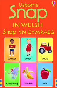 Развивающие книги: Настольная карточная игра Snap in Welsh [Usborne]
