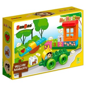 Ігри та іграшки: Конструктор «Великі блоки: мій двір», 22 ел. Banbao