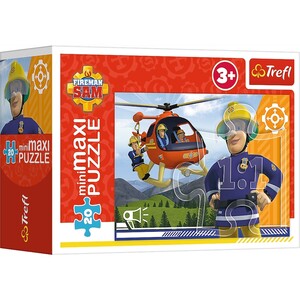 Ігри та іграшки: Пазл «Пожежний Сем: Рятувальний човен», серія Міні Максі, 20 ел., Trefl