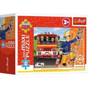 Ігри та іграшки: Пазл «Пожежний Сем: Пожежна машина», серія Міні Максі, 20 ел., Trefl