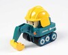 Экскаватор Поук - металлическая машинка, 6 см, Robocar Poli